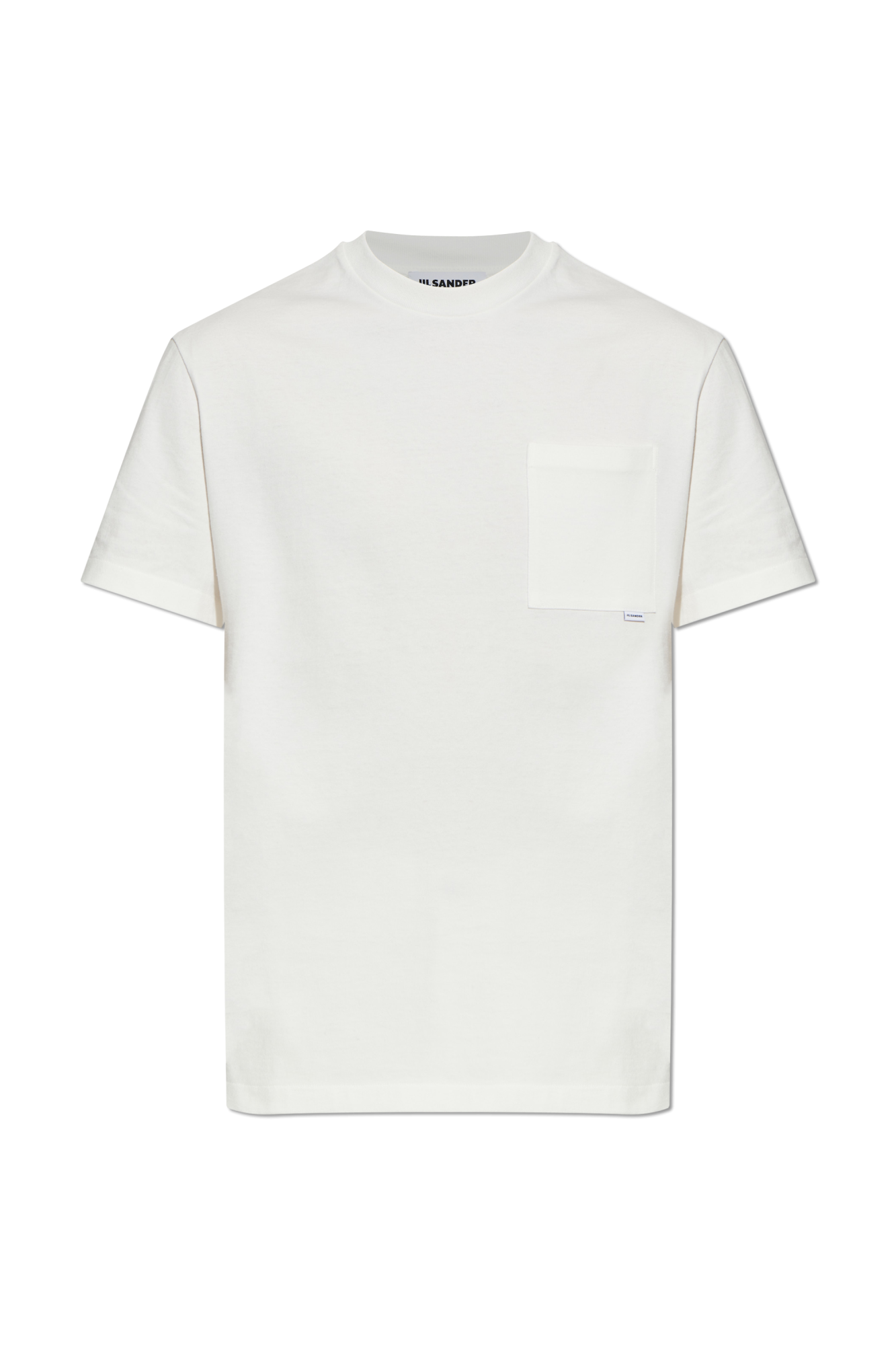 トップス JIL SANDER+ POCKET VACATION SHIRT White T-shirt with pocket JIL SANDER - Vitkac Northern Ireland